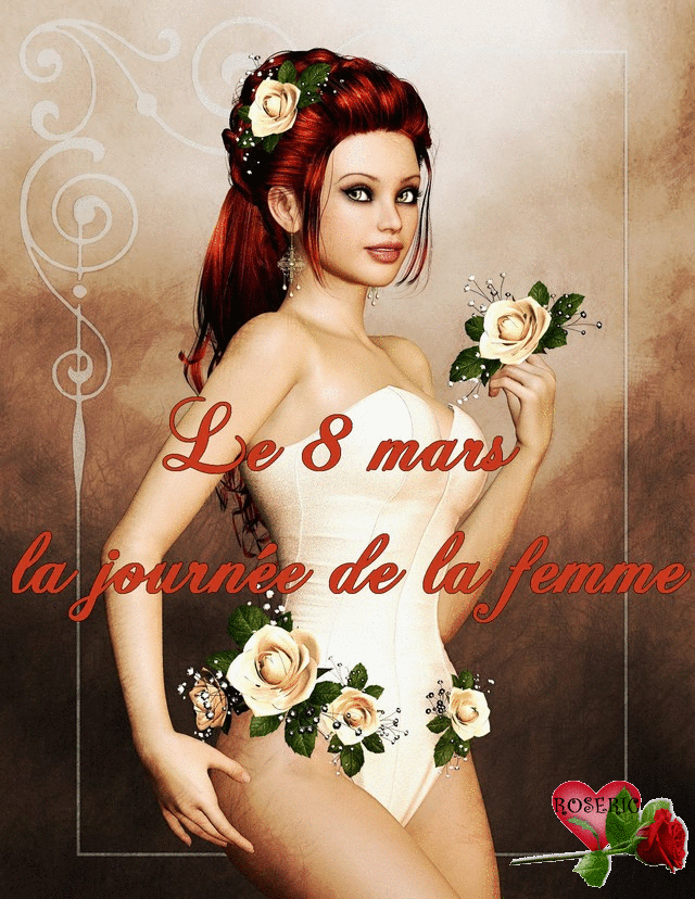 LE 8 MARS LA JOURNEE DE LA FEMME