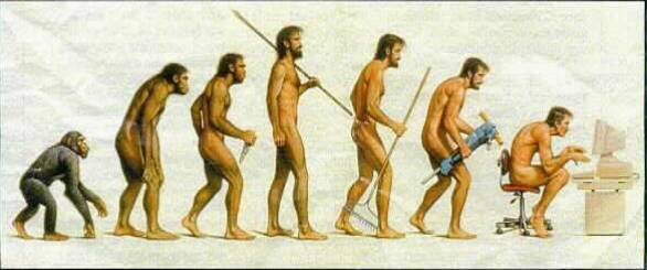 L'EVOLUTION DE L'HOMME